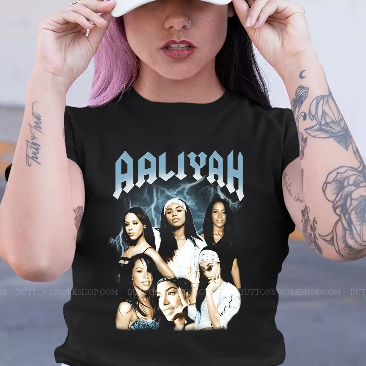 Aaliyah Oversized T Shirt Unisex Tshirt