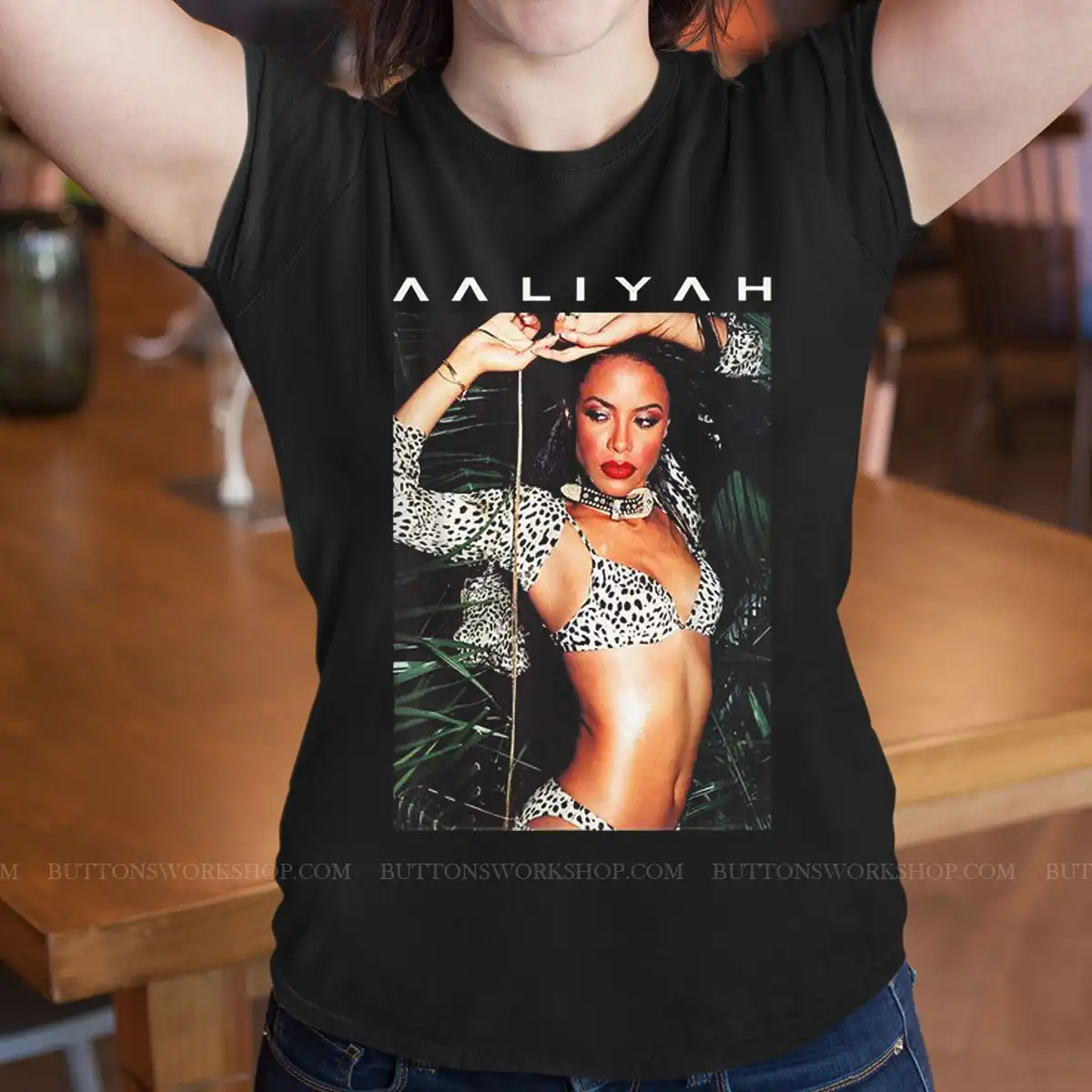 Aaliyah Shirt Vintage Unisex Tshirt