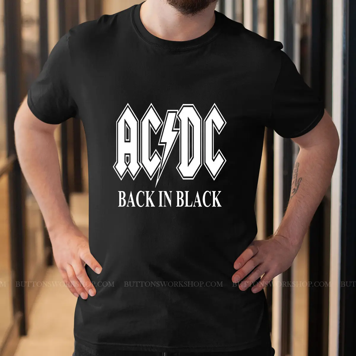 Ac Dc Back In Black T Shirt Unisex Tshirt