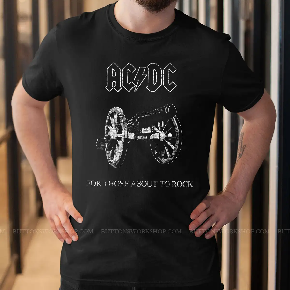 Acdc For Those About To Rock T-Shirt Unisex Tshirt