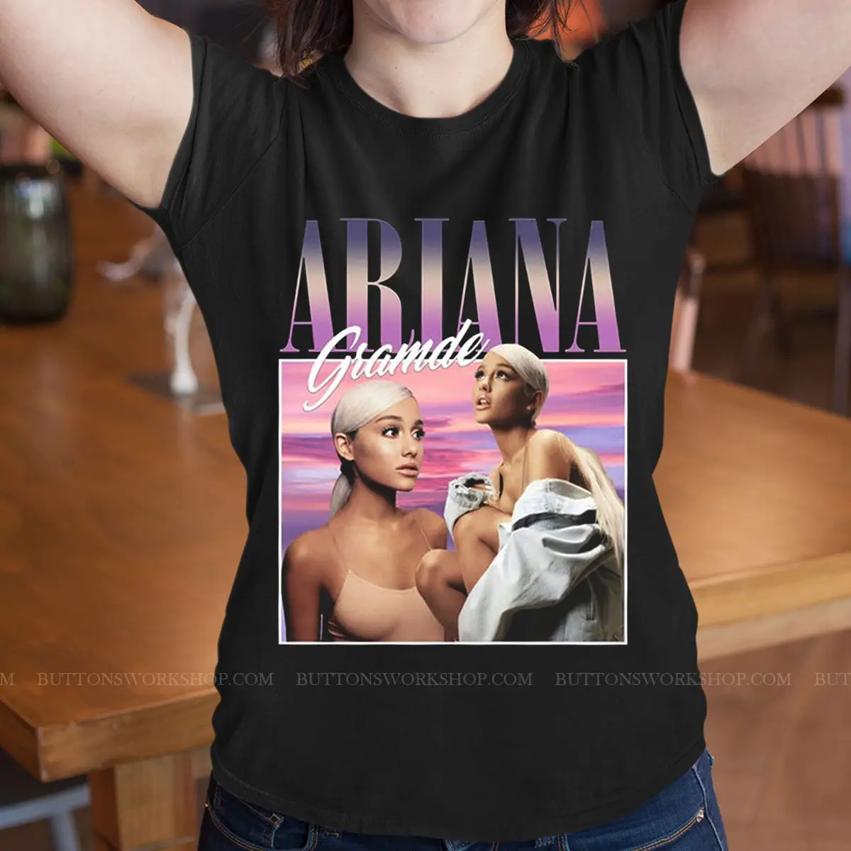 Ariana Grande Oversized Shirt Unisex Tshirt