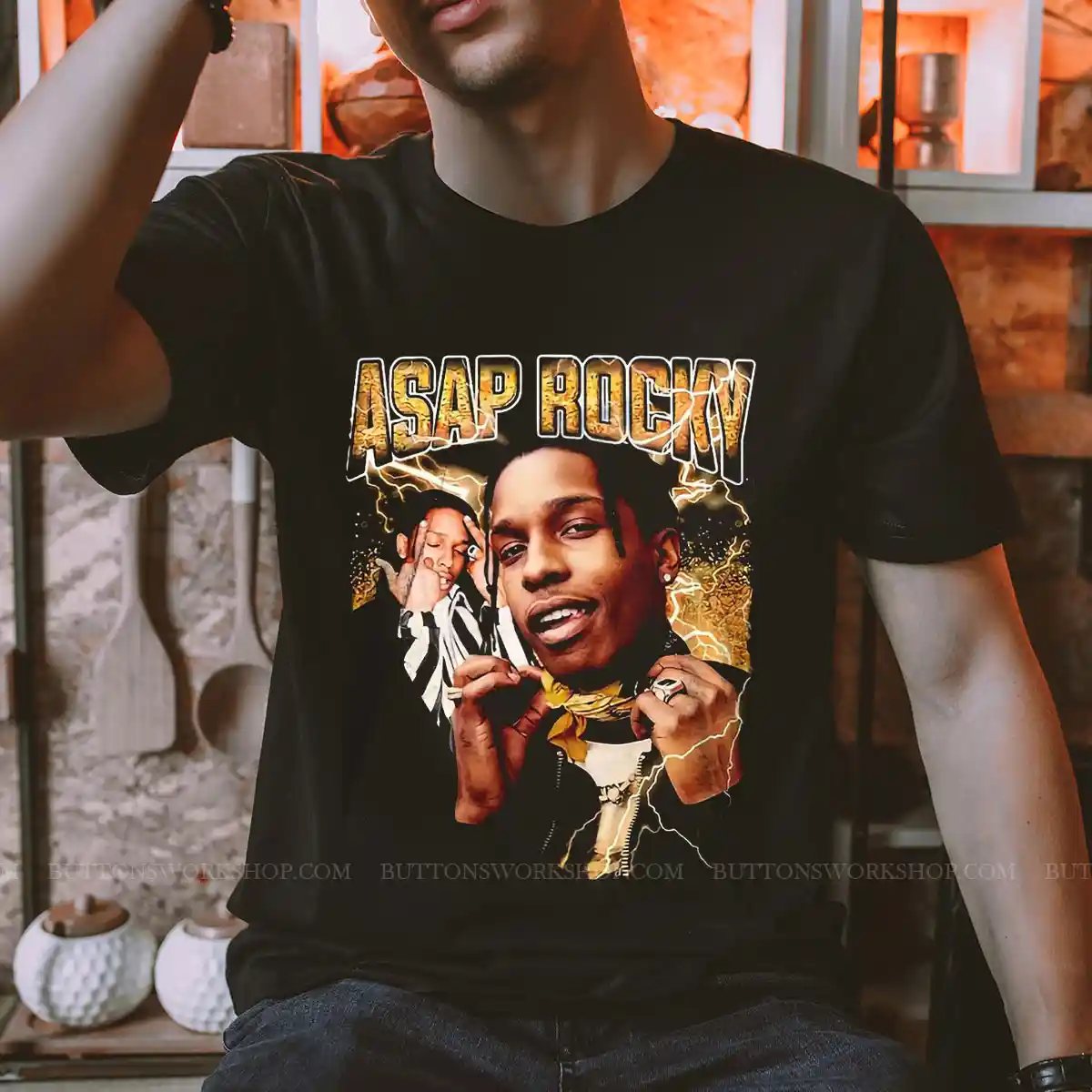 Asap Rocky Shirts Unisex Tshirt - buttonsworkshop.com