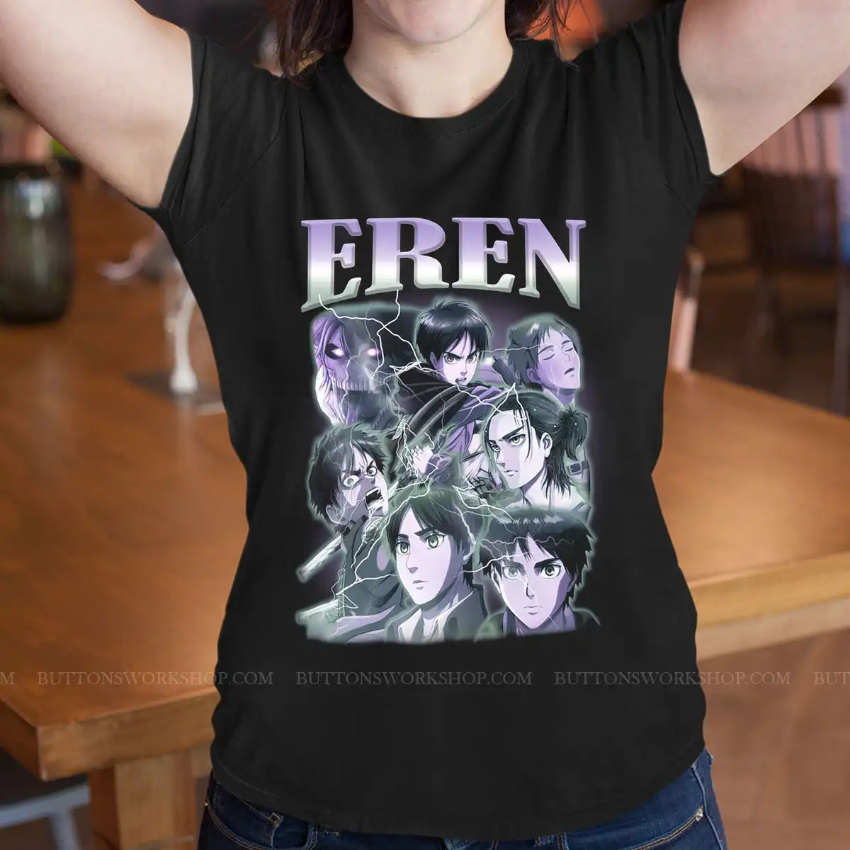 Attack On Titan Eren Shirt Unisex Tshirt