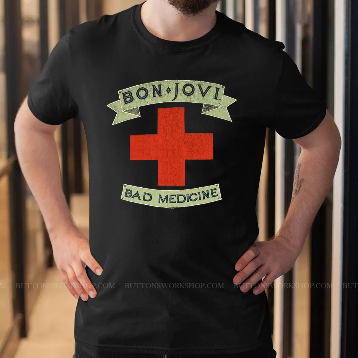 Bad Medicine Bon Jovi Shirt Unisex Tshirt