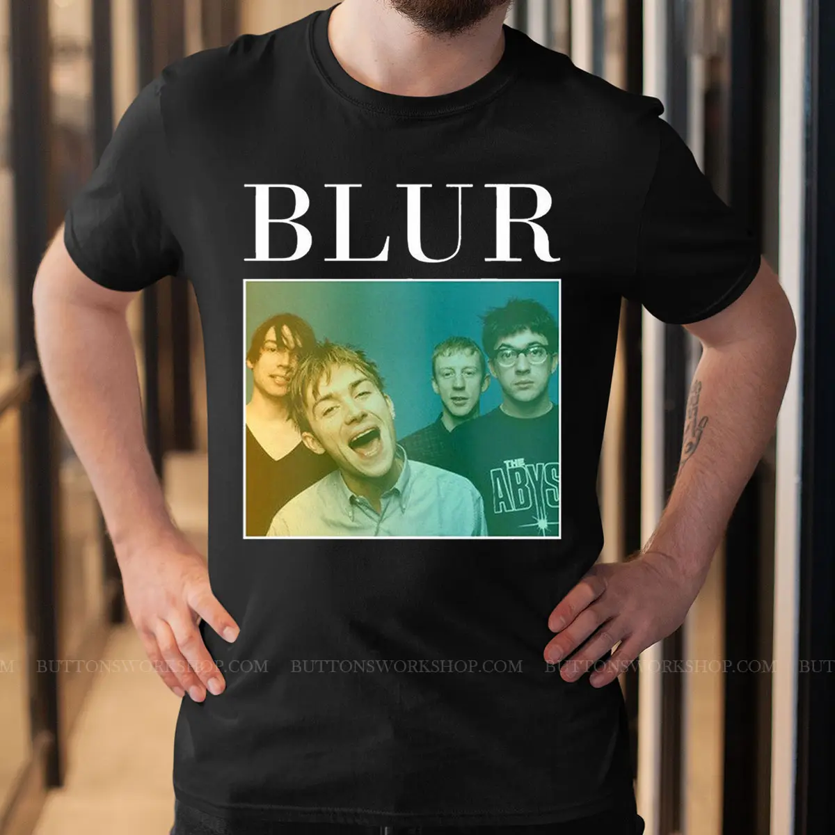 Blur Band T Shirt Unisex Tshirt