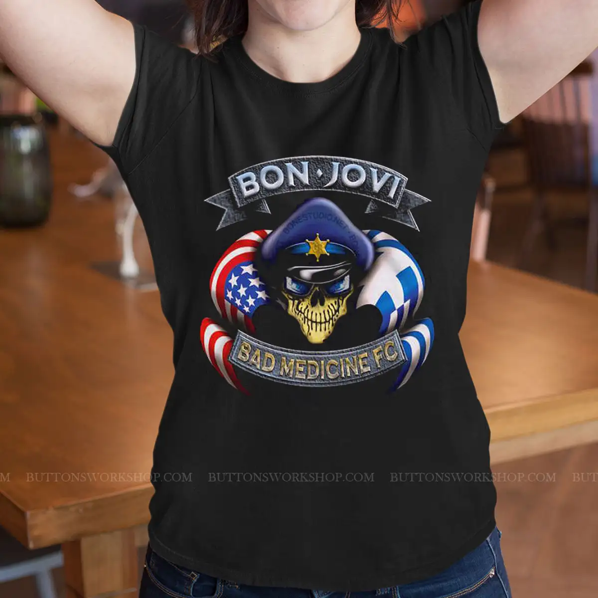 Bon Jovi Bad Medicine T Shirt Unisex Tshirt