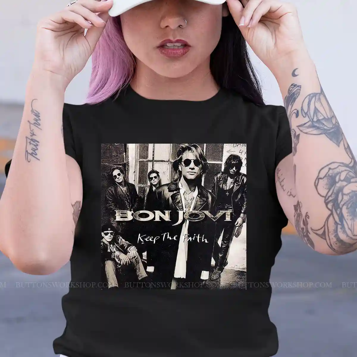 Bon Jovi Keep The Faith Shirt Unisex Tshirt