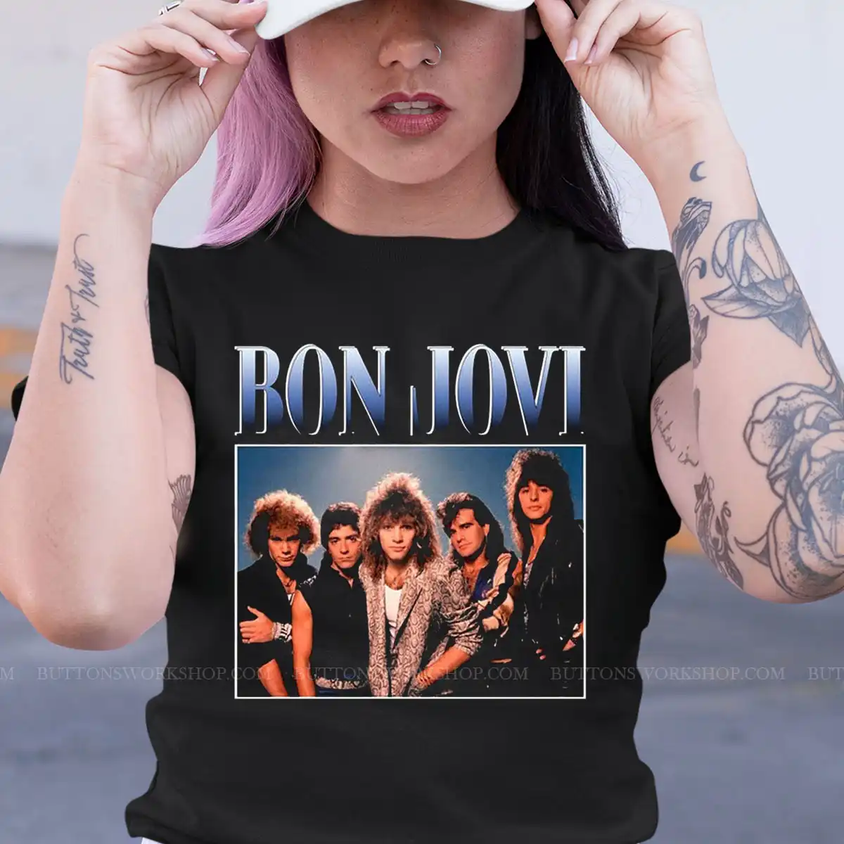 Bon Jovi Vintage T Shirt Unisex Tshirt
