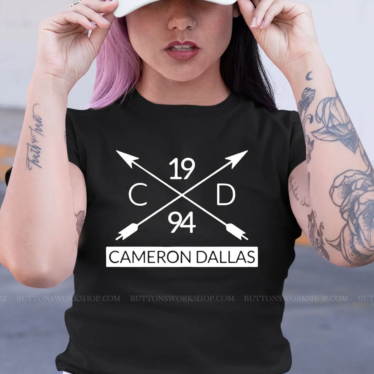 Cameron Dallas No Shirt Unisex Tshirt