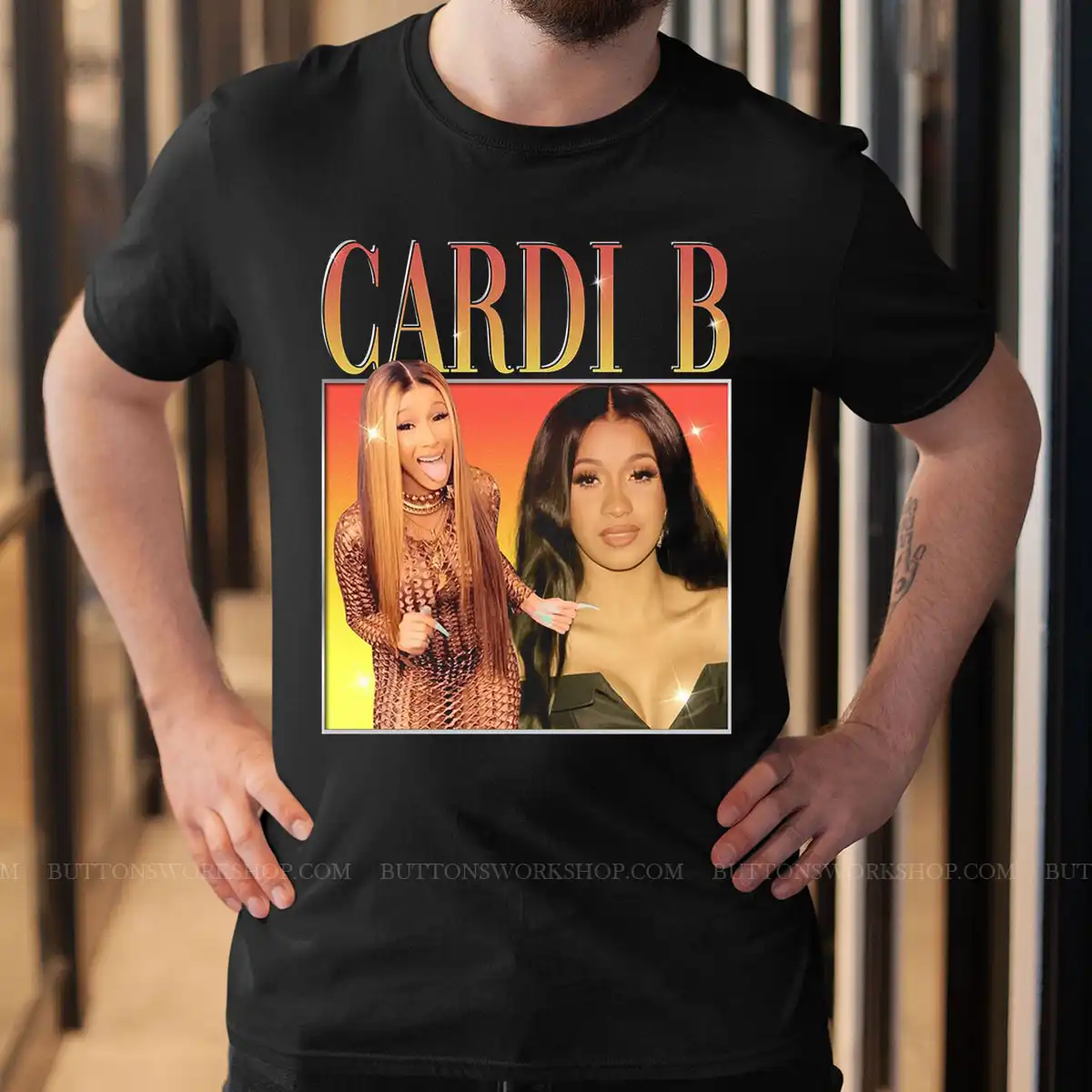 Cardi B T Shirt Unisex Tshirt - buttonsworkshop.com