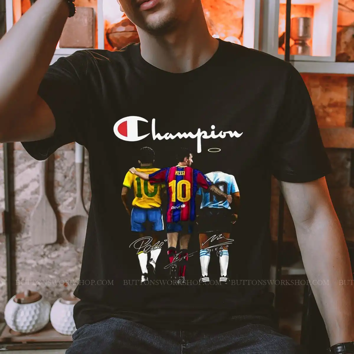 Champion T Shirt Unisex Tshirt