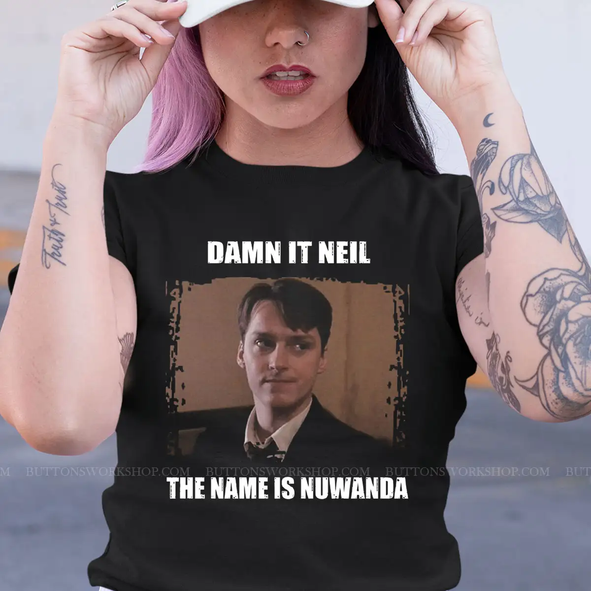 Damn It Neil The Name's Nuwanda T Shirt Unisex Tshirt