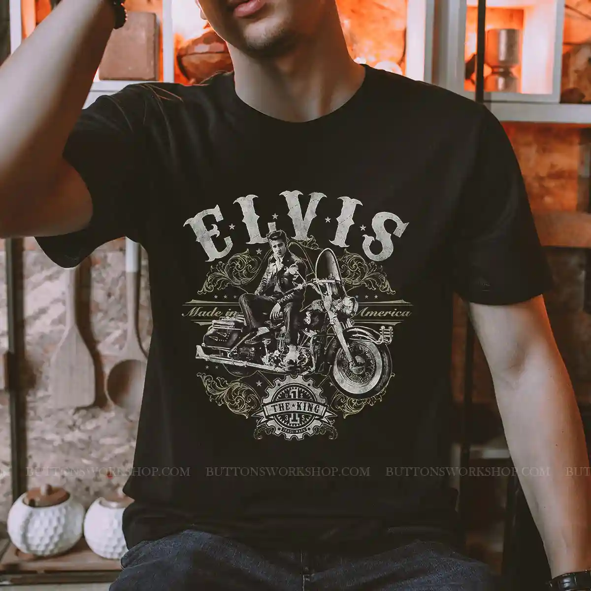 Elvis Presley Mugshot Shirt Unisex Tshirt