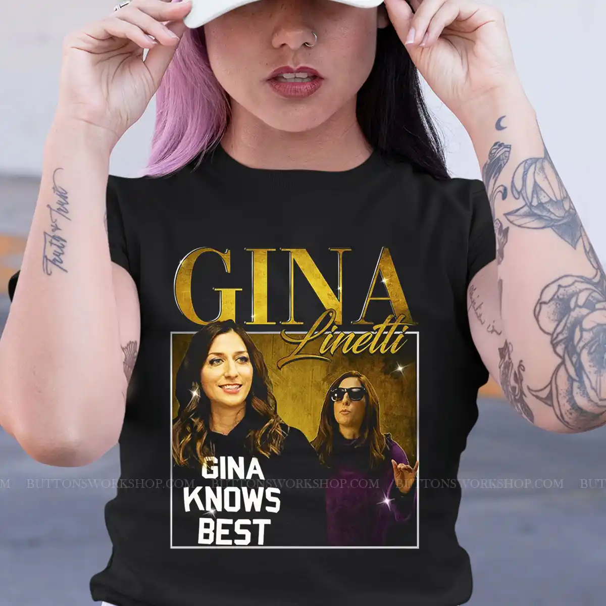 Gina Linetti Wolf Shirt Unisex Tshirt