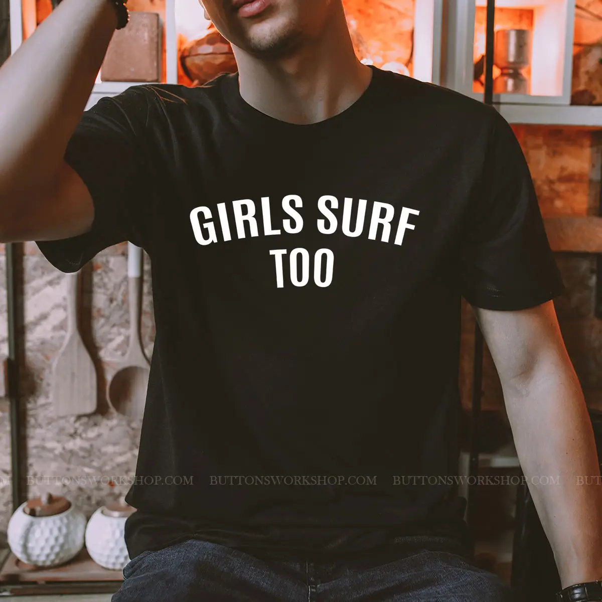Girls Surf Shirt Unisex Tshirt