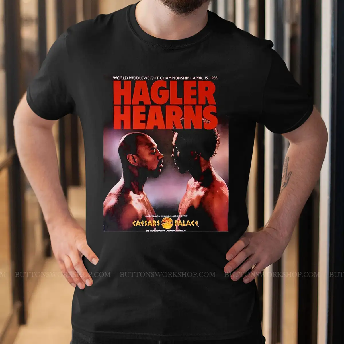 Hagler Hearns T Shirt Unisex Tshirt
