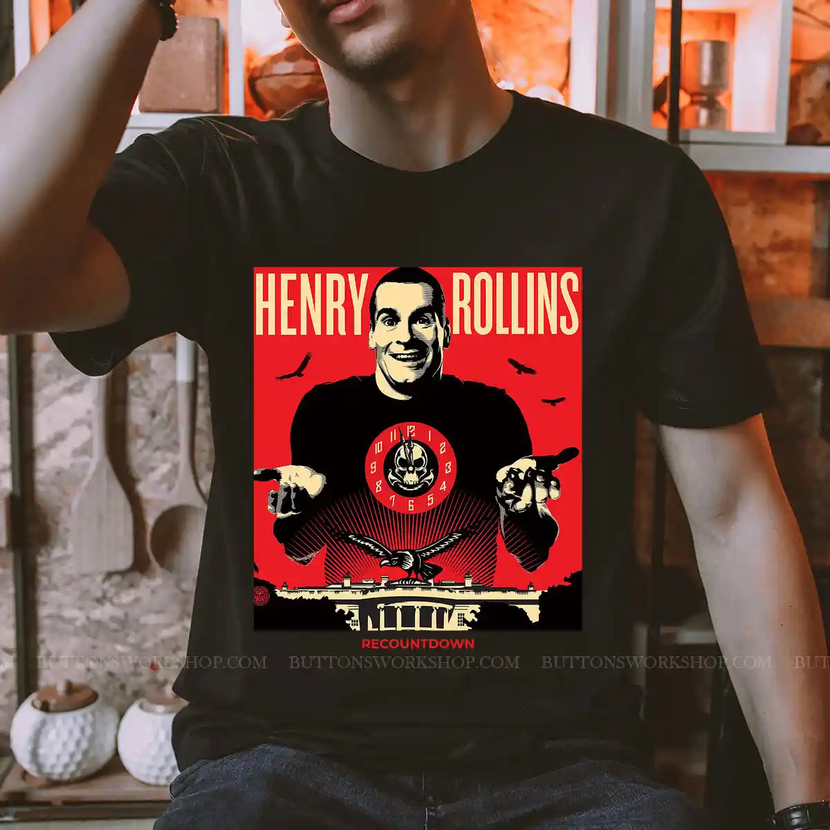 Henry Rollins Tattoo Shirt Unisex Tshirt