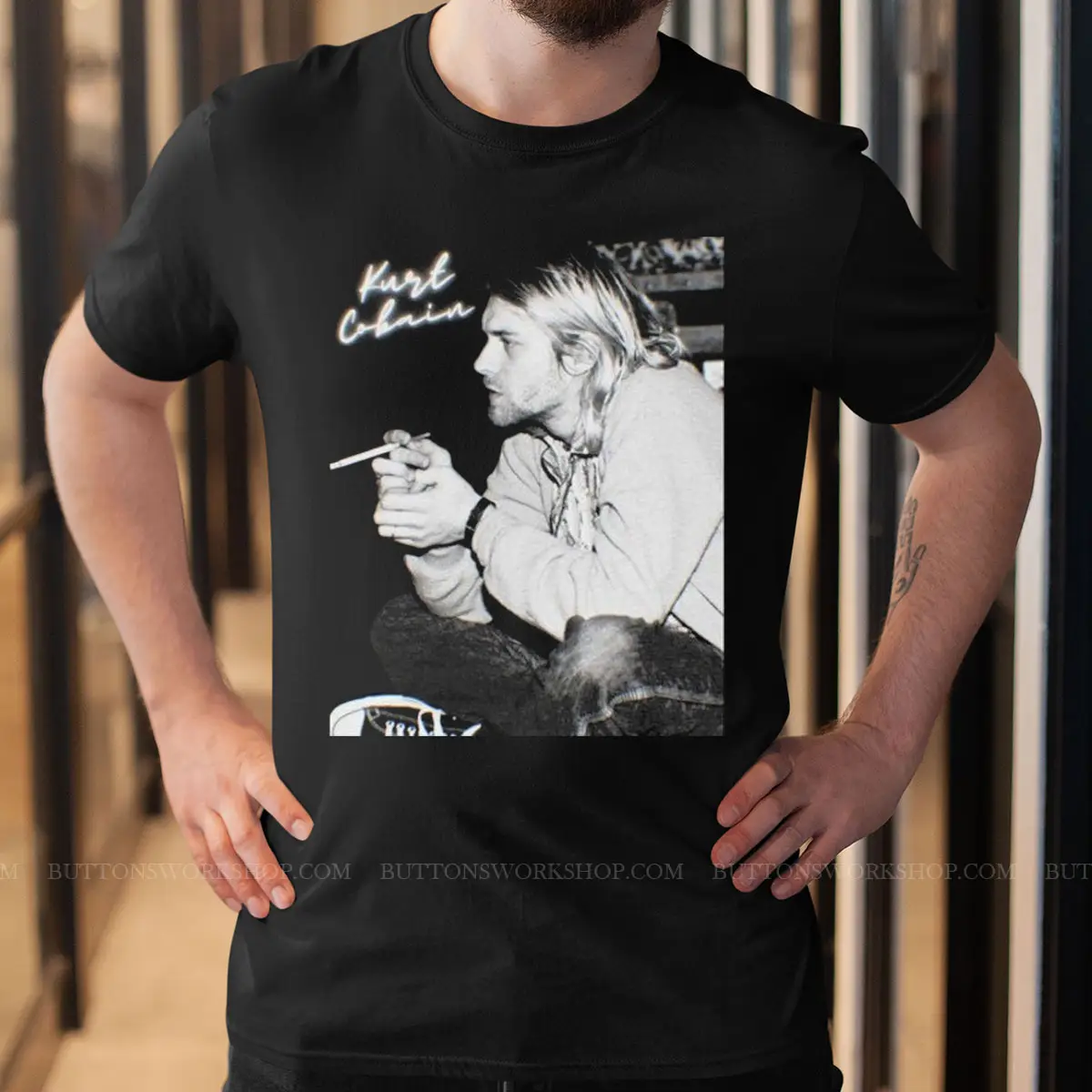 Kurt Cobain Shirt Vintage Unisex Tshirt