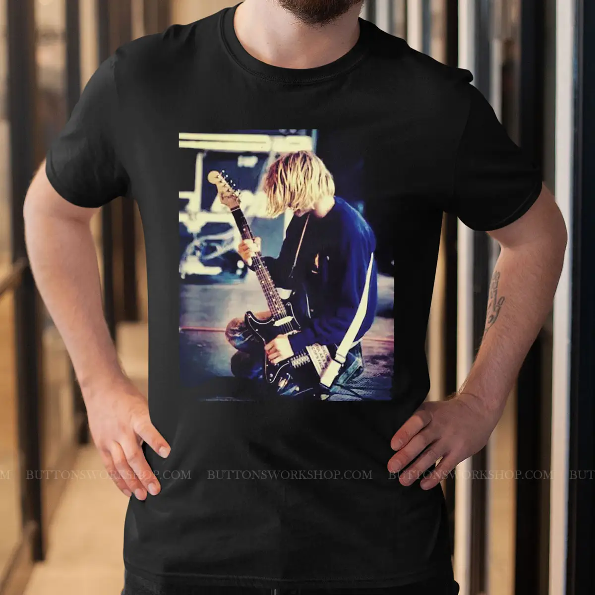 Kurt Cobain Tee Shirt Unisex Tshirt