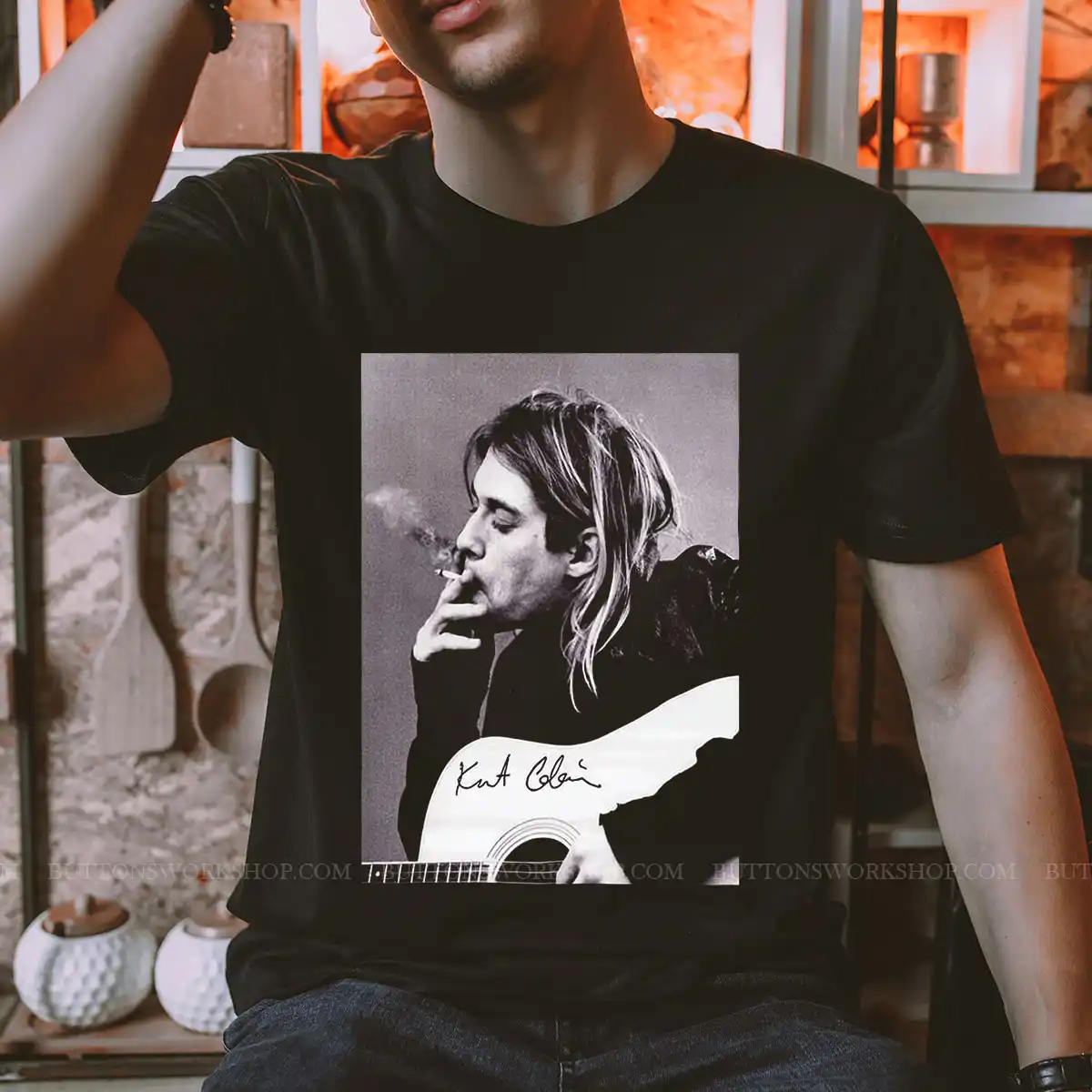 Kurt Cobain Tshirt Unisex Tshirt