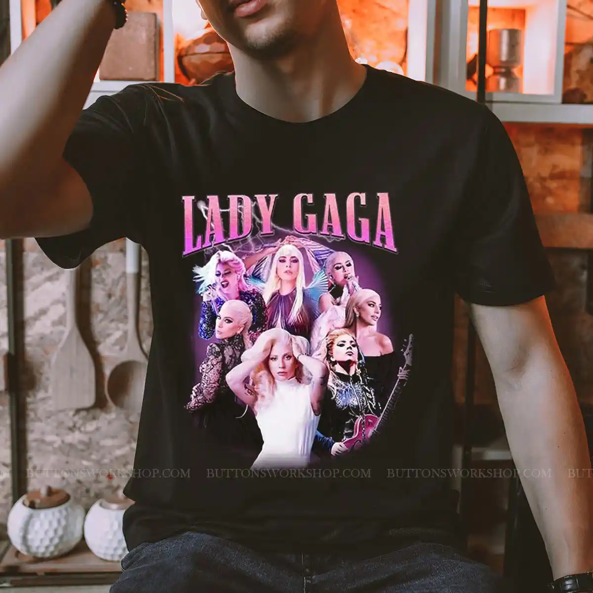 Lady Gaga Metal Shirt Unisex Tshirt