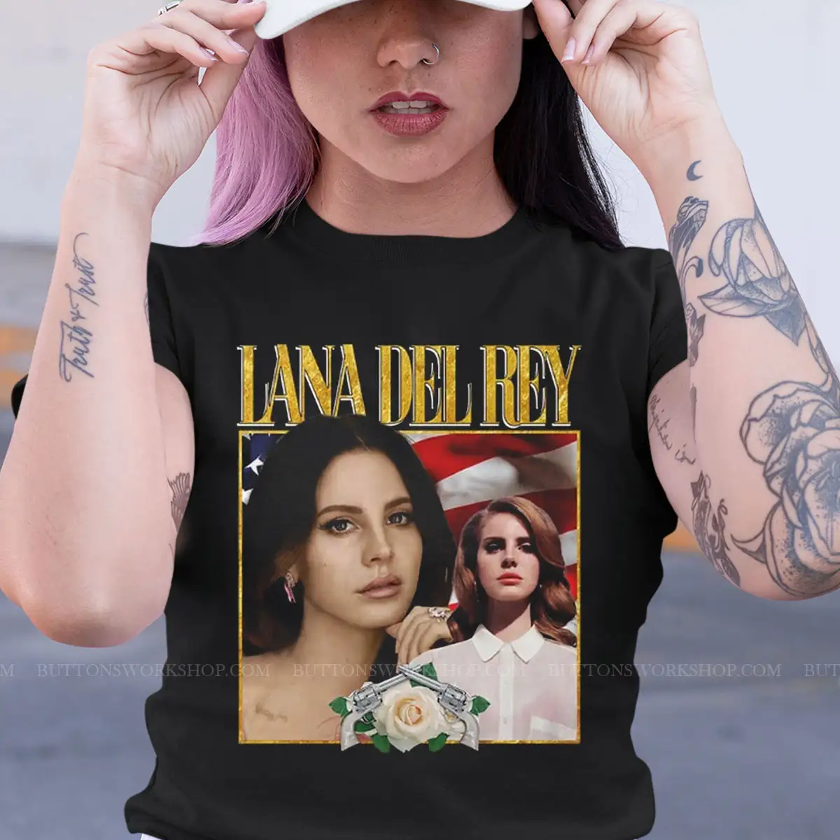 Lana Del Rey Red Shirt Unisex Tshirt