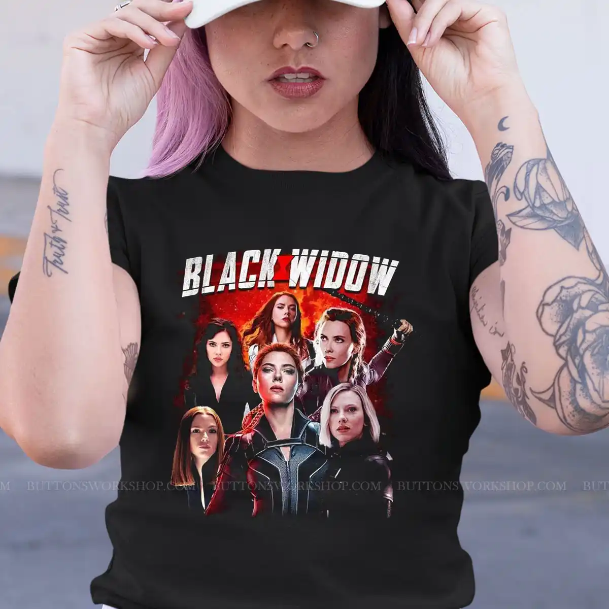 Marvel Black Widow T Shirt Unisex Tshirt