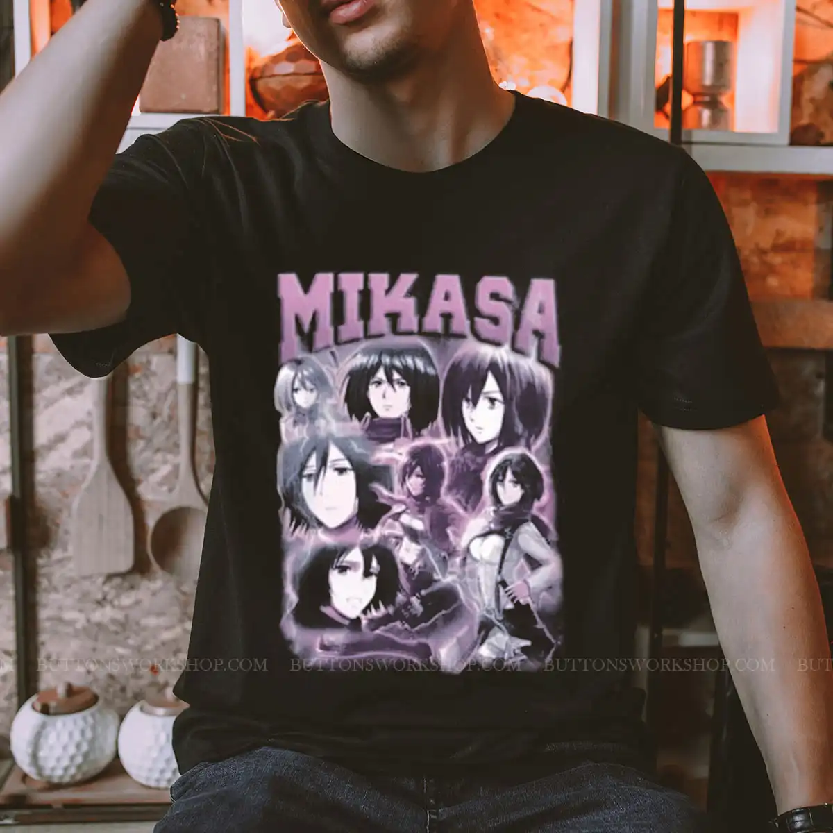 Mikasa Ackerman Tshirt Unisex Tshirt