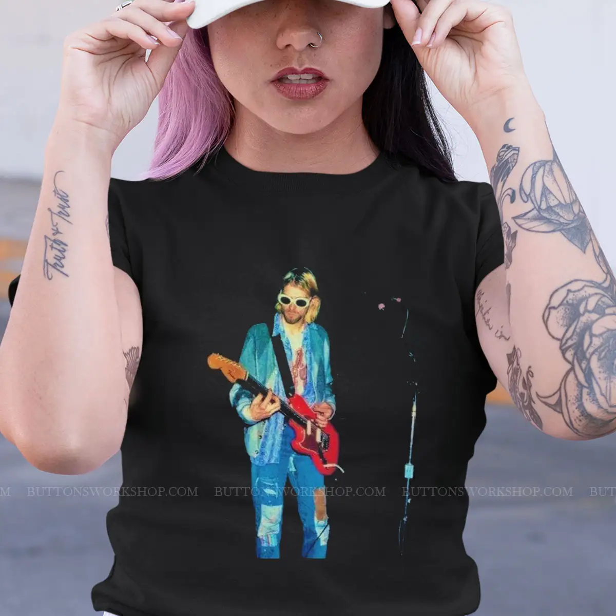 Nirvana Kurt Cobain Shirt Unisex Tshirt