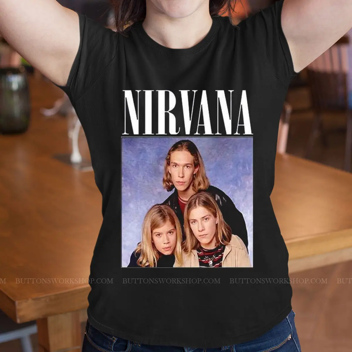 Nirvana Smiley Shirt Unisex Tshirt