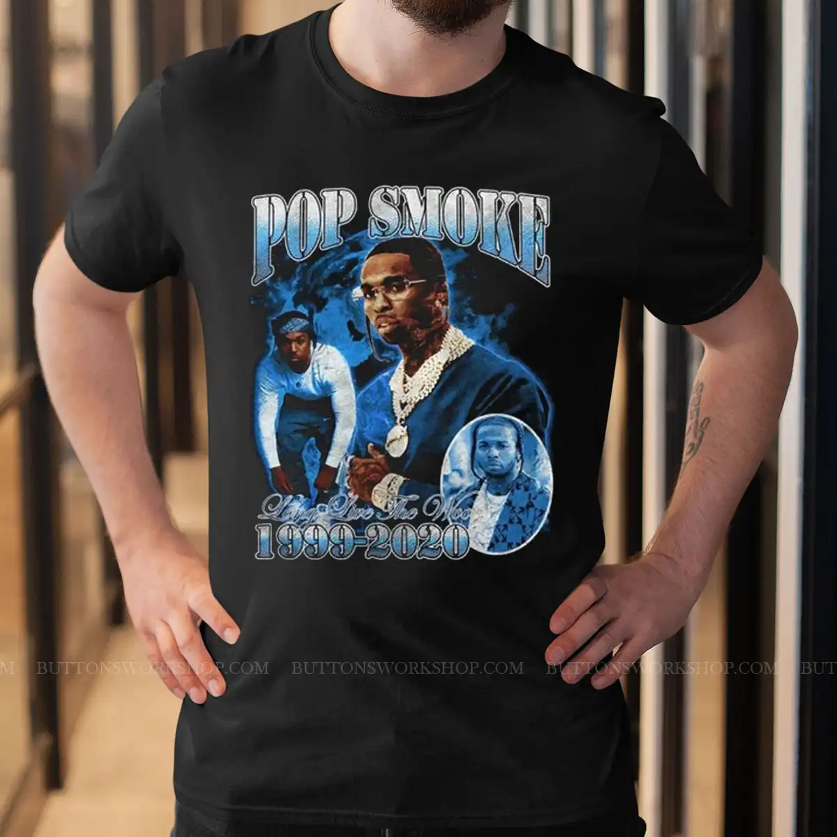 Pop Smoke Dior Shirt Unisex Tshirt