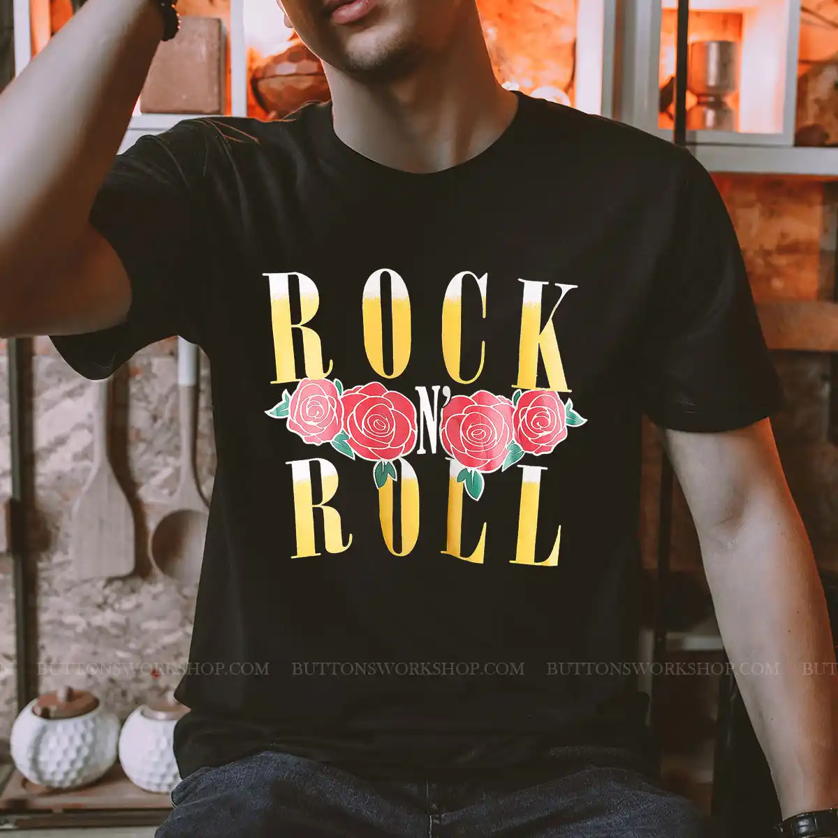 Rock N Roll T Shirt Unisex Tshirt