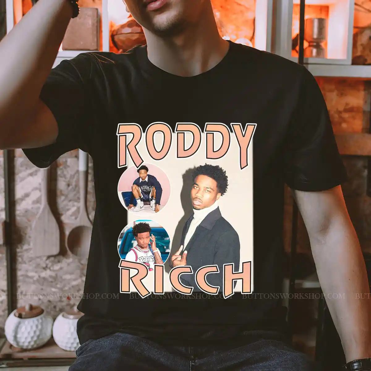 Roddy Ricch Tee Shirt Unisex Tshirt