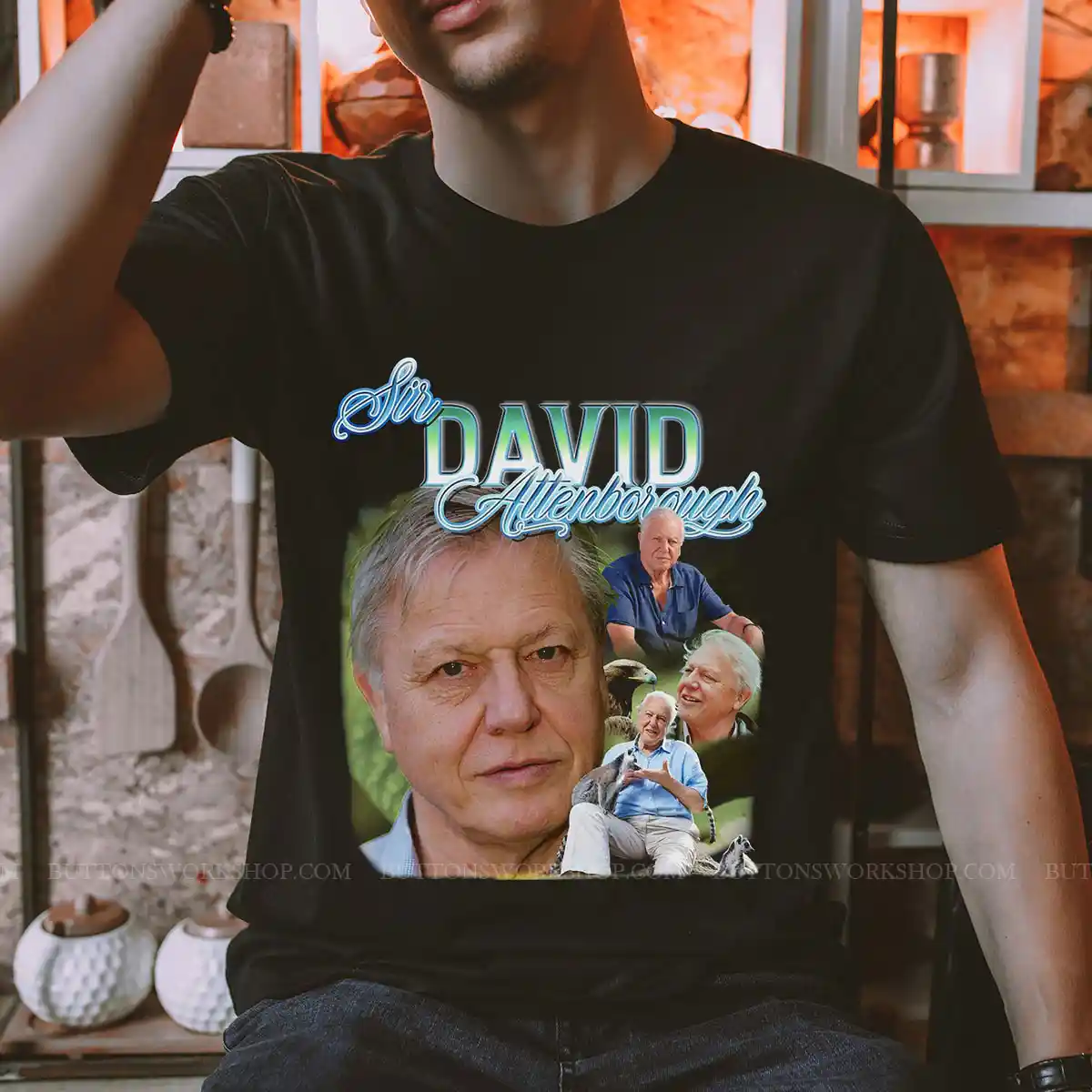 Sir David Attenborough T Shirt Unisex Tshirt