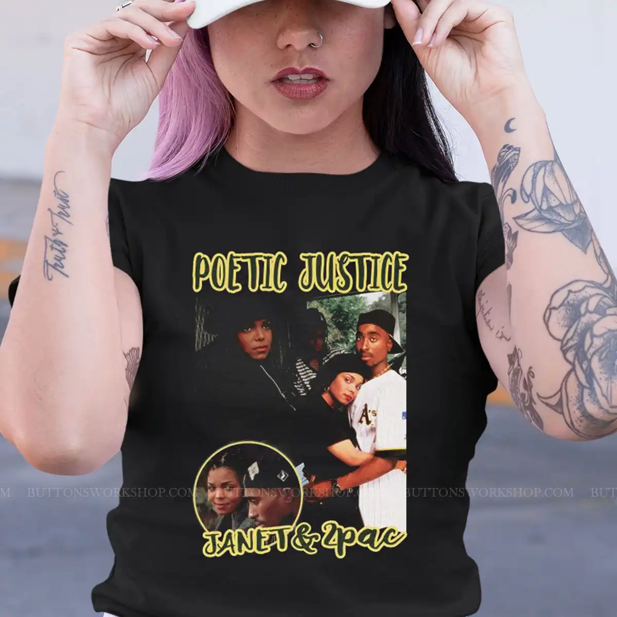 Tupac Shakur Poetic Justice Shirt Unisex Tshirt
