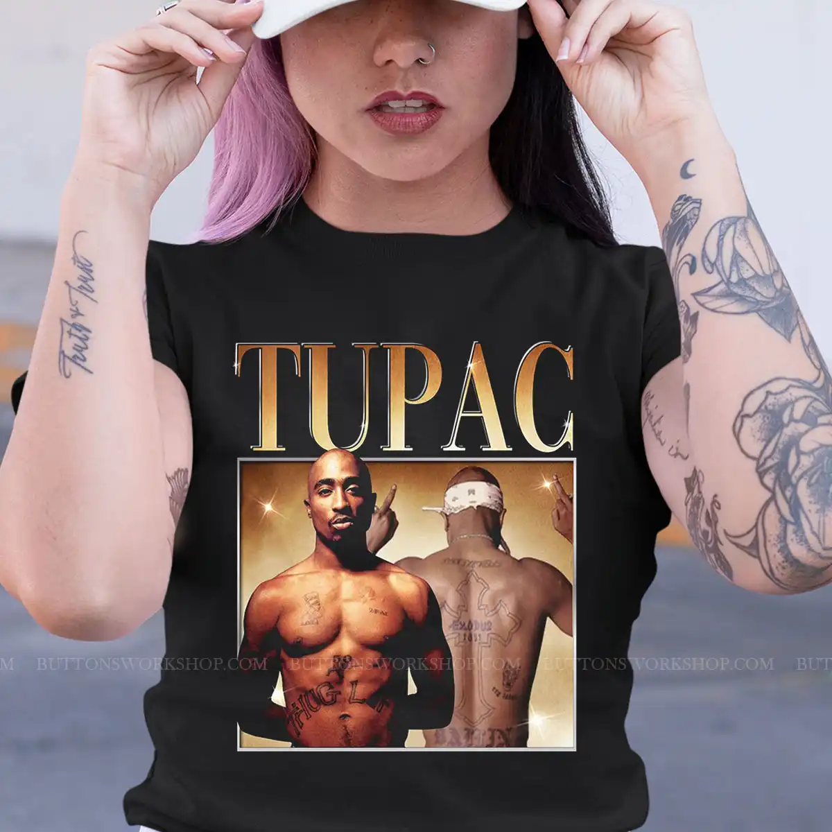 Tupac Tour Shirt Unisex Tshirt