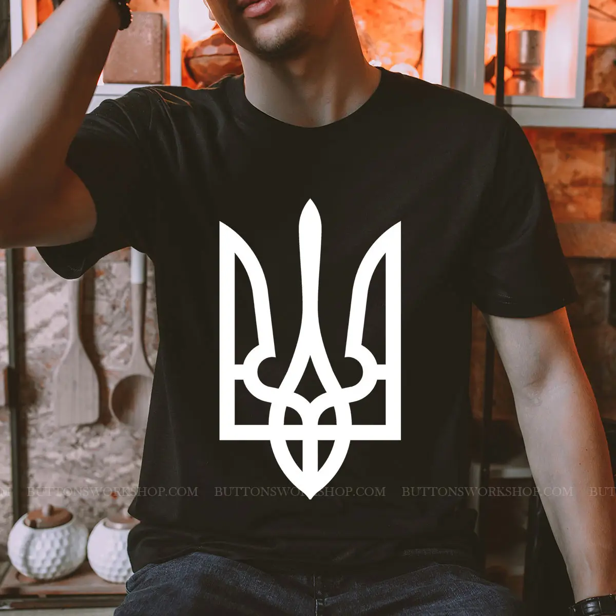 Ukraine Tryzub Shirt Unisex Tshirt