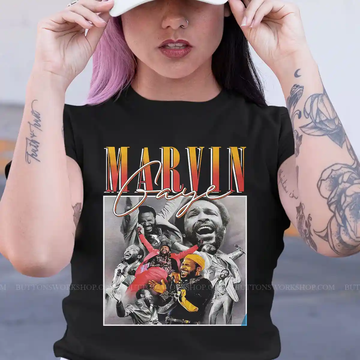 Vintage Marvin Gaye Shirt Unisex Tshirt