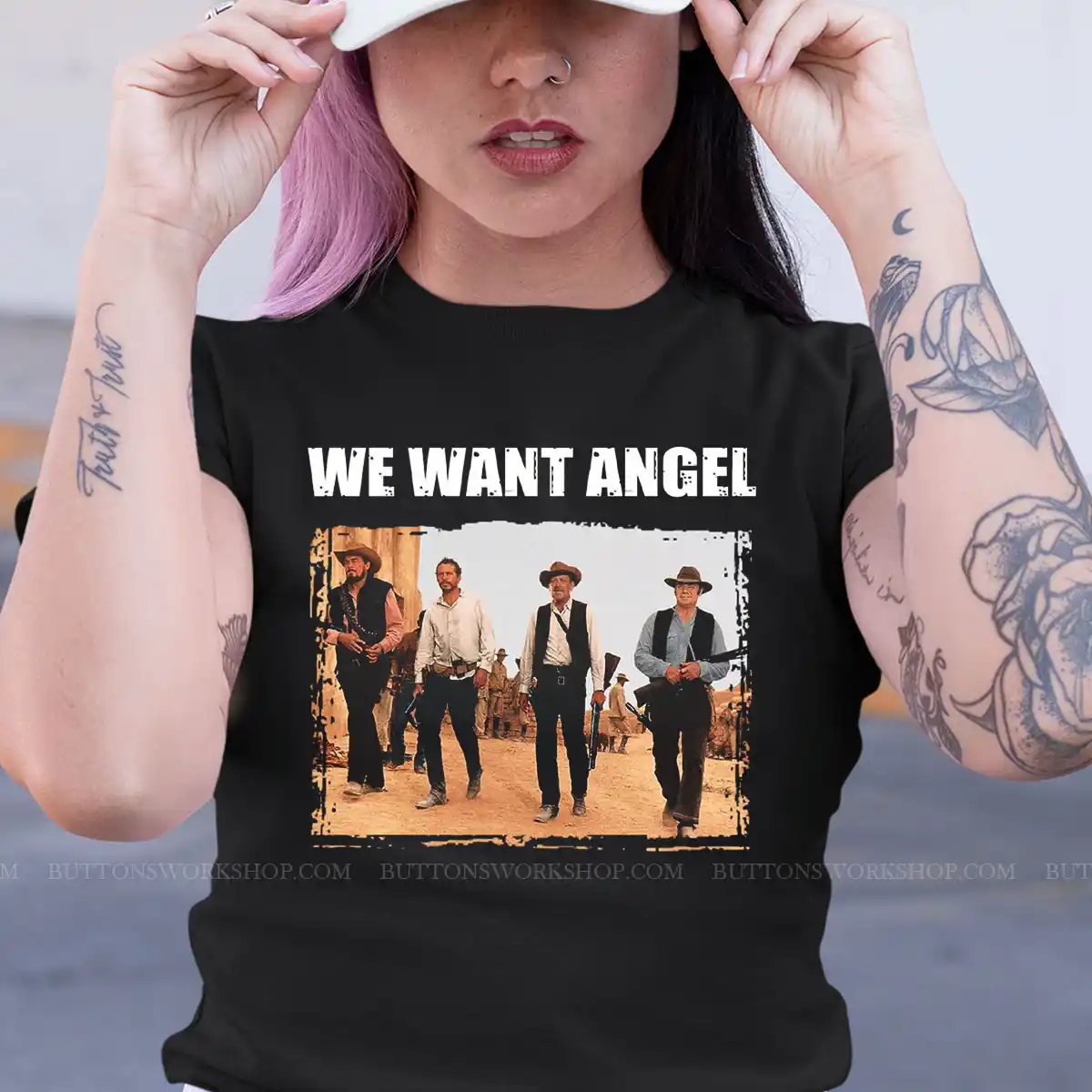 We Want Angel T Shirt Unisex Tshirt